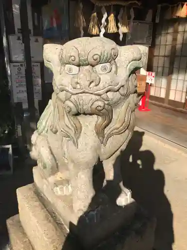 徳庵神社の狛犬