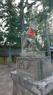 竹駒神社の狛犬