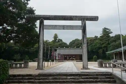 松江護國神社の鳥居