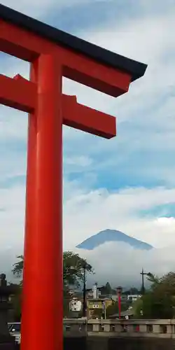 富士山本宮浅間大社の景色