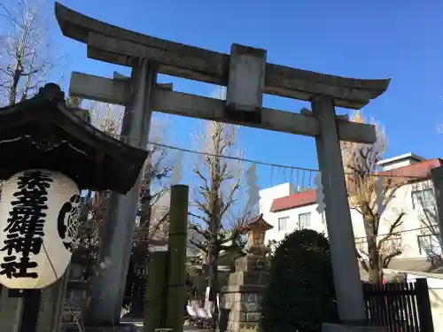 素盞雄神社の鳥居