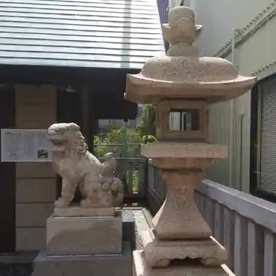 住吉神社 勝どき御旅所の狛犬
