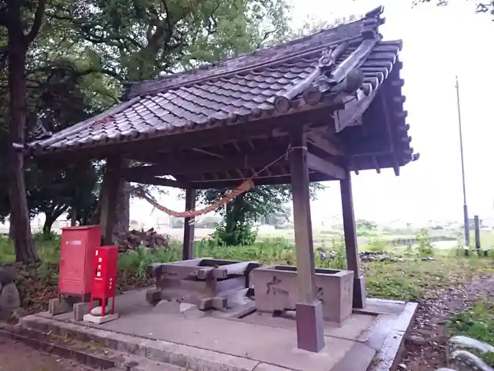 熱田社(般若町)の手水舎