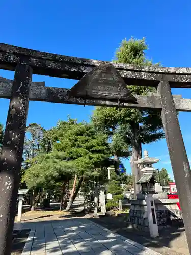 竹駒神社の鳥居