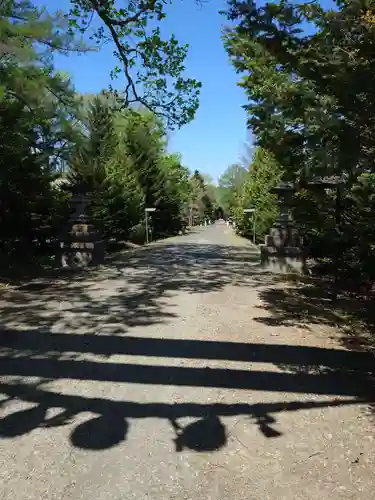 端野神社の景色