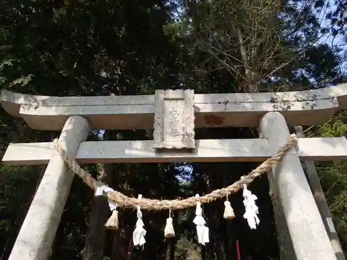 國本神社の鳥居