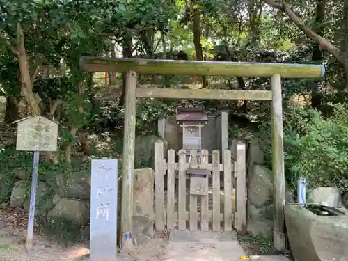 自凝島神社の鳥居