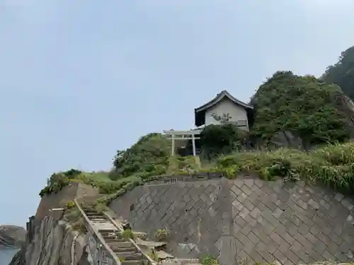 神社（名称不明）の鳥居