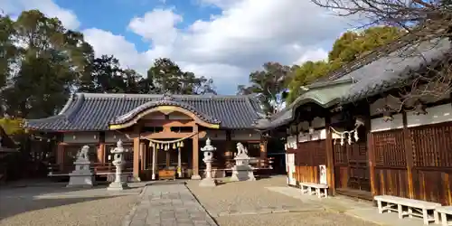百済王神社の本殿・本堂