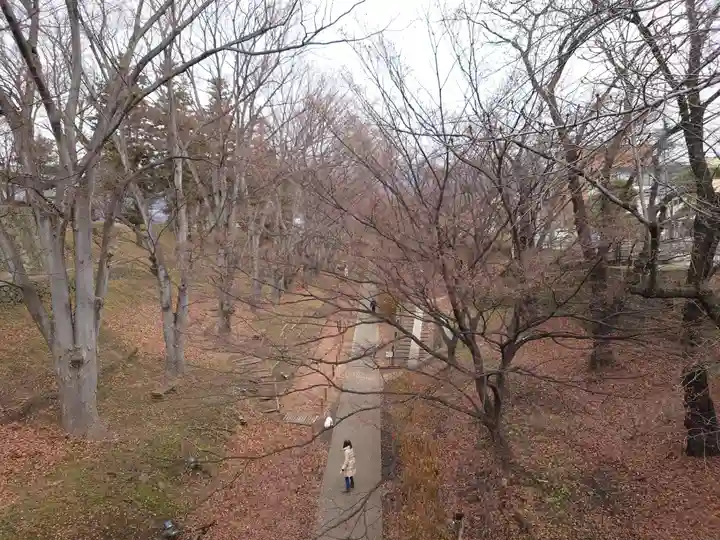 眞田神社の周辺