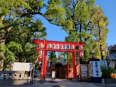 富岡八幡宮の鳥居