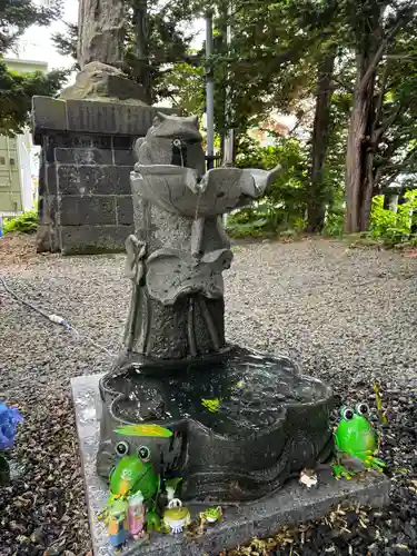 札幌諏訪神社の手水