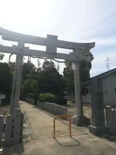 丹比神社の鳥居