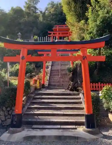 建勲神社の鳥居