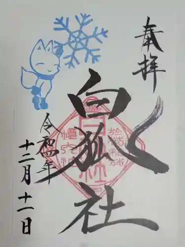 於菊稲荷神社(群馬県)