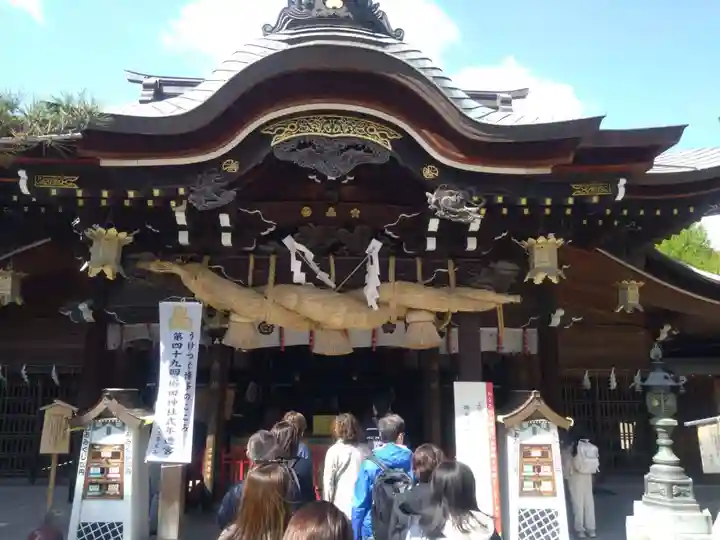 櫛田神社の本殿・本堂