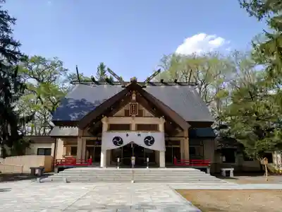 帯廣神社の本殿・本堂