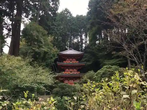 岩船寺の塔