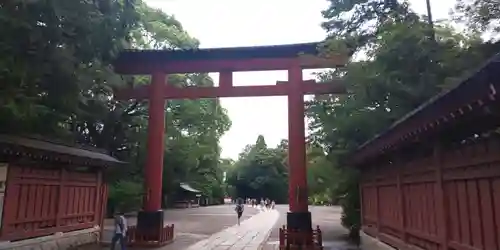 武蔵一宮氷川神社の鳥居