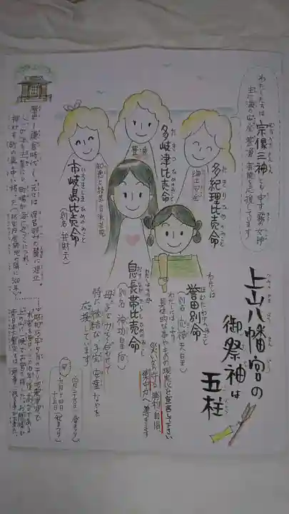 上山八幡宮の御朱印