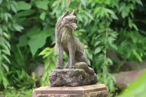 居多神社の狛犬