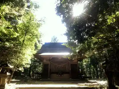 向山神社の本殿・本堂