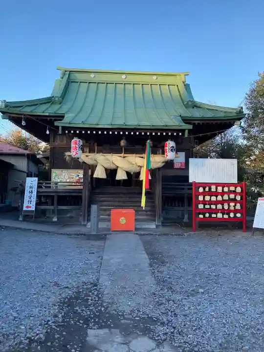 森友瀧尾神社の本殿・本堂