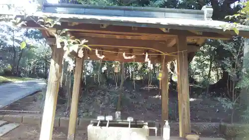成田熊野神社の手水舎