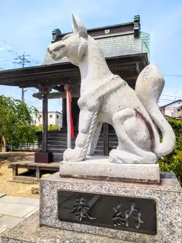 喜太郎神社の狛犬