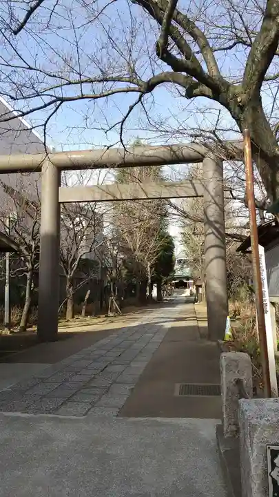 亀戸 香取神社の鳥居