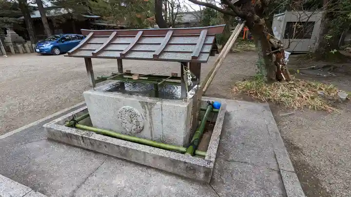 御霊神社(上御霊神社)の手水舎