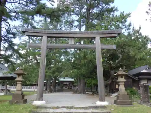 水若酢神社の鳥居