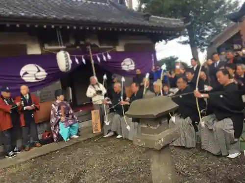 下老袋氷川神社のお祭り