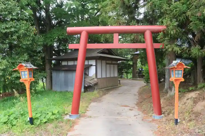 狐田稲荷神社の鳥居