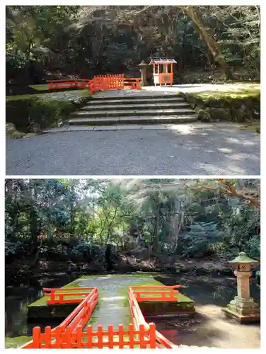 宇佐神宮の庭園