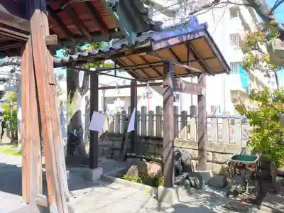 神明社(南押切神明社)の手水舎