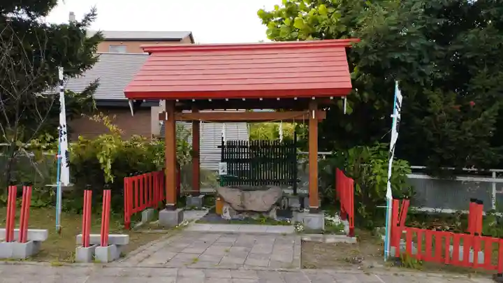 潮見ヶ岡神社の手水舎