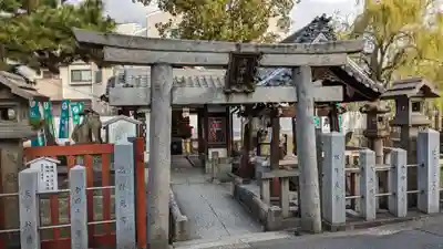 浅澤社（住吉大社境外末社）の鳥居