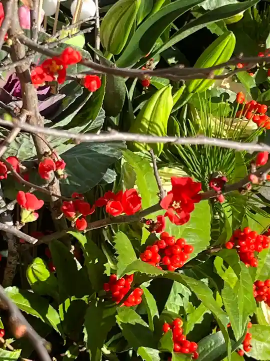 上尾御嶽神社の手水舎