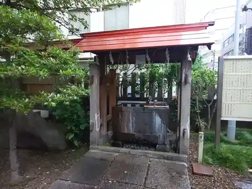 新川大神宮の手水舎