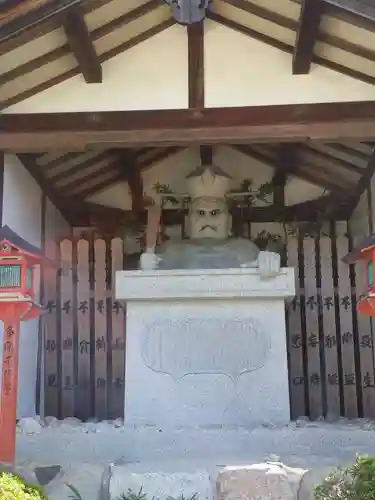 潮海寺の像