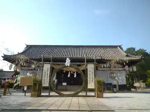 阿智神社の本殿・本堂