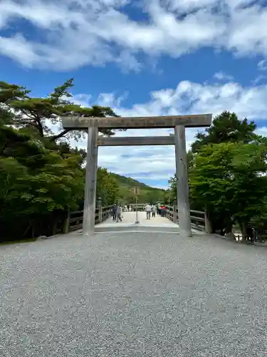 伊勢神宮内宮（皇大神宮）の鳥居