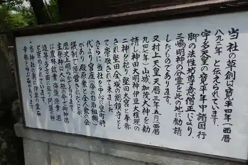 伊豆神社の歴史