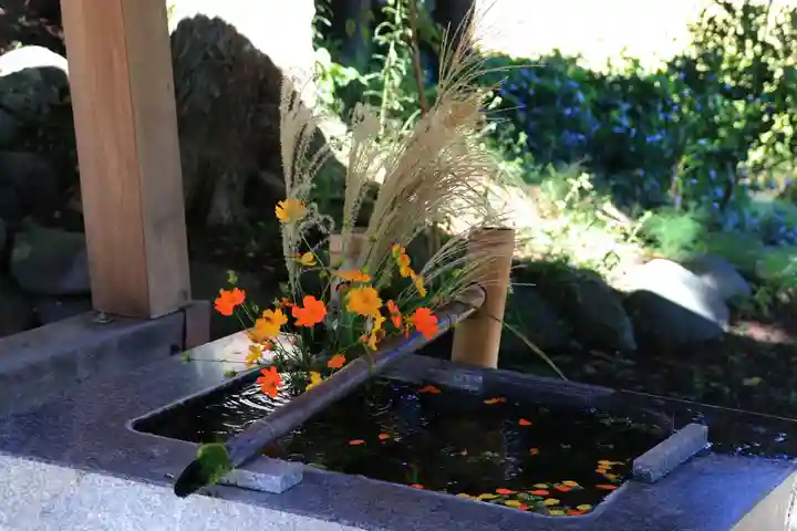 高司神社〜むすびの神の鎮まる社〜の手水舎