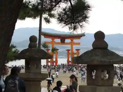 厳島神社の鳥居