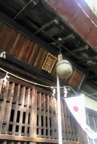 神明神社の本殿