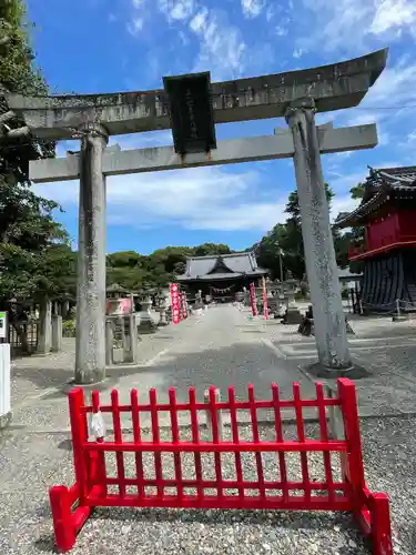 牟呂八幡宮の鳥居