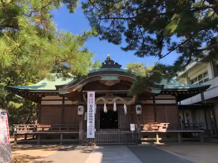 岩屋神社の本殿