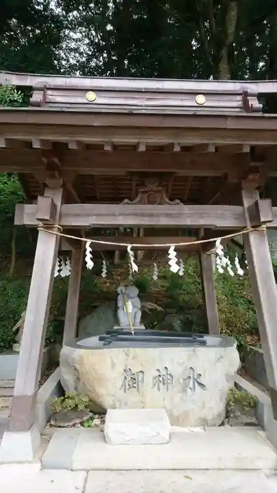 日吉神社の手水舎